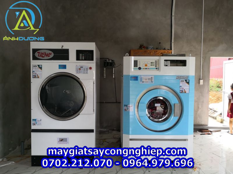 Lắp đặt máy giặt công nghiệp tại Kỳ Sơn